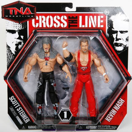 Scott Steiner - Jakks Pacific TNA (TNA Cross The Line Series 1) action figure collectible - Main Image 2