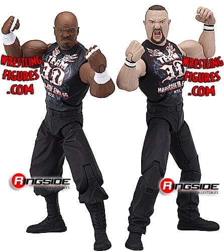 Team 3D - Jakks Pacific TNA (TNA Cross The Line Series 2) action figure collectible - Main Image 2