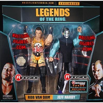 Rob Van Dam - Jakks Pacific TNA (TNA Ringside Collectibles Exclusive) action figure collectible - Main Image 3