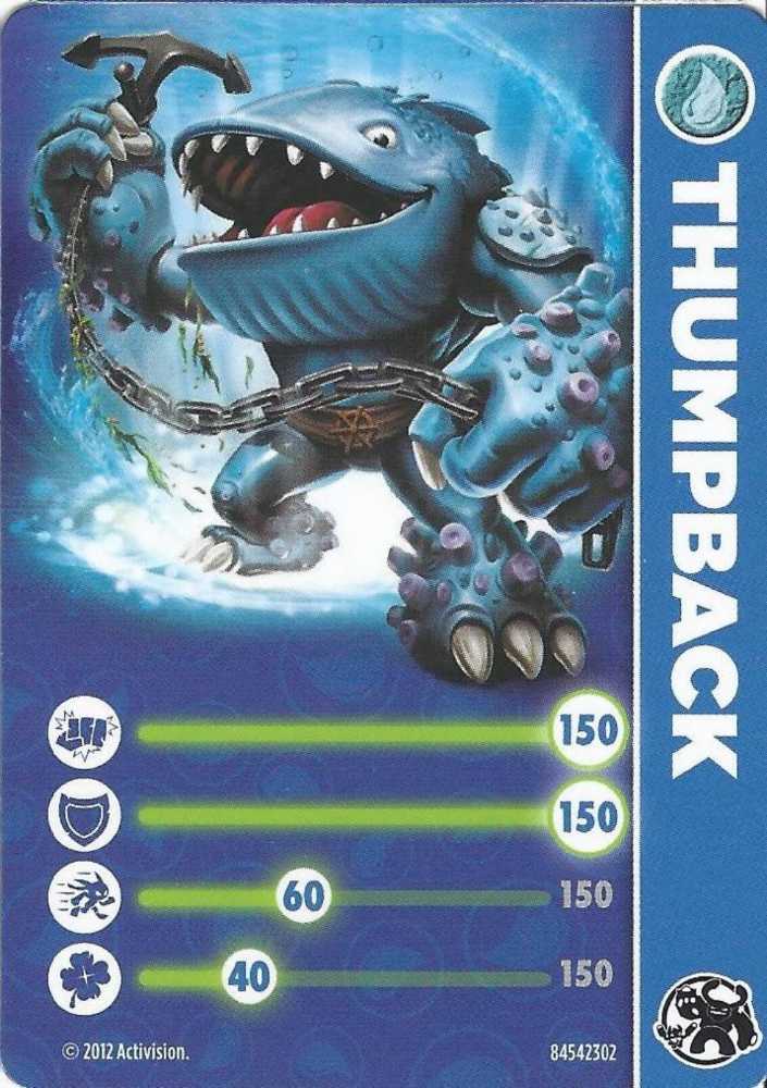 Thumpback (Giant) - Activision (Skylanders - Giants) action figure collectible - Main Image 3