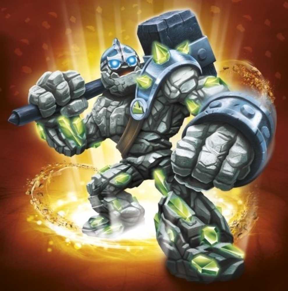 Crusher (Giant) - Activision (Skylanders - Giants) action figure collectible - Main Image 2