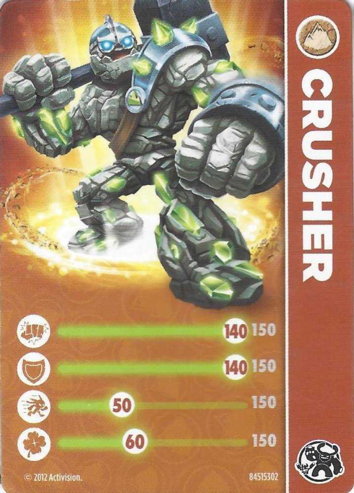 Crusher (Giant) - Activision (Skylanders - Giants) action figure collectible - Main Image 3