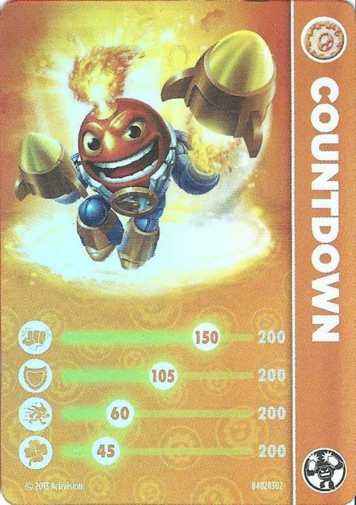 Countdown - Activision (Skylanders - Swap Force) action figure collectible - Main Image 3