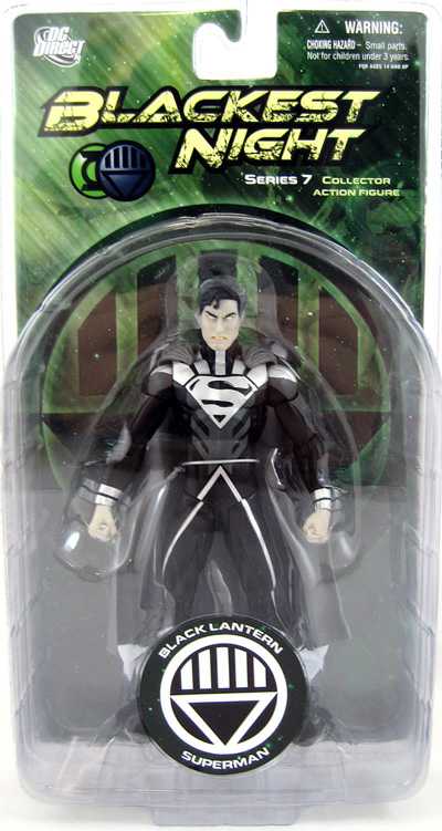 Blackest Night, Series 7: Black Lantern Superman - DC Direct (DC Comics - Super Heroes) action figure collectible - Main Image 3