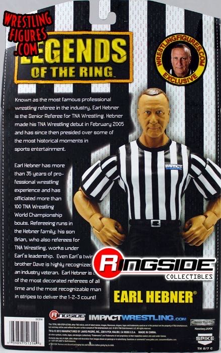 Earl Hebner - Jakks Pacific TNA (TNA Ringside Collectibles Exclusive) action figure collectible - Main Image 4