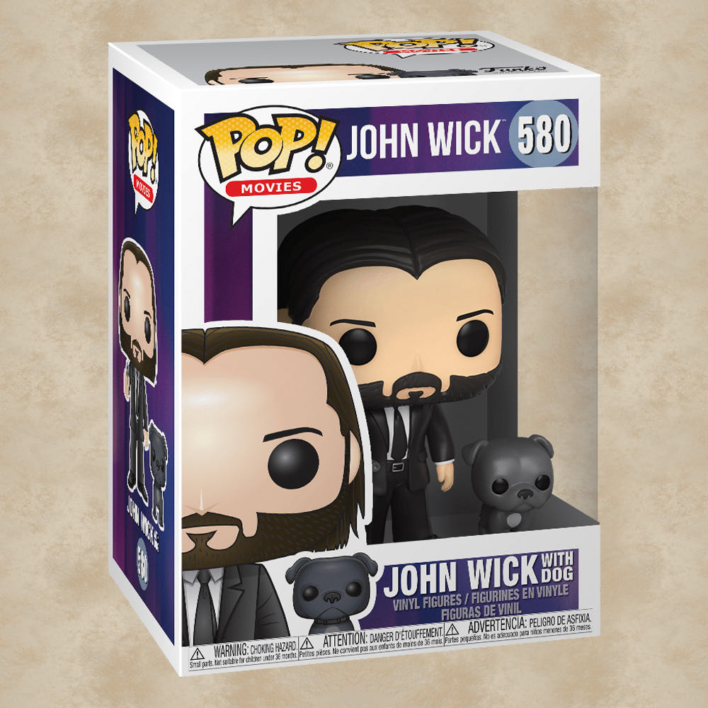 John Wick With Dog (John Wick) 580  action figure collectible [Barcode 889698472388] - Main Image 2