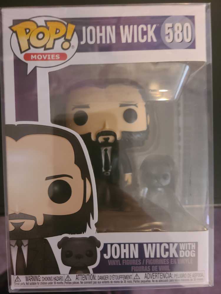 John Wick With Dog (John Wick) 580  action figure collectible [Barcode 889698472388] - Main Image 3