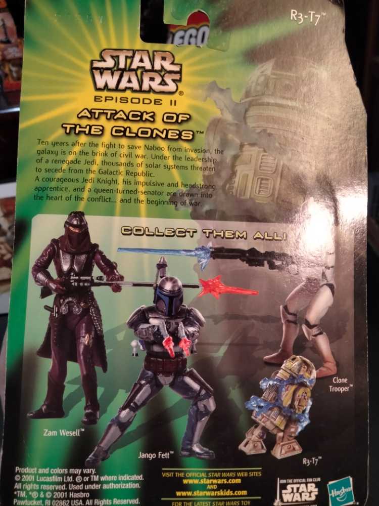 R3-T7 - Hasbro (Star Wars) action figure collectible [Barcode 076930846797] - Main Image 3