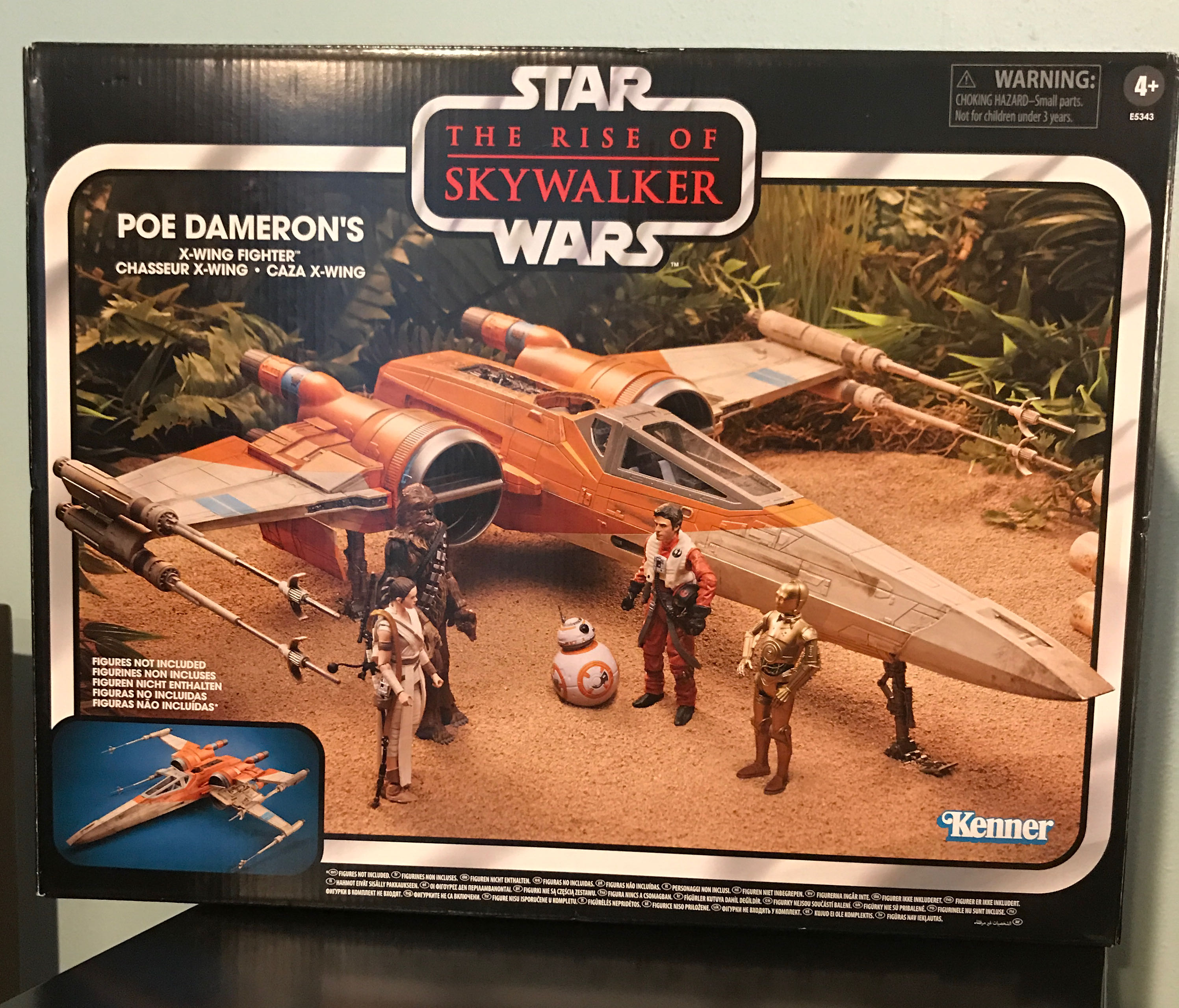 Poe Dameron’s X-Wing Fighter - Kenner / Disney / Hasbro (The Vintage Collection (Vehicles)) action figure collectible [Barcode 630509867172] - Main Image 2