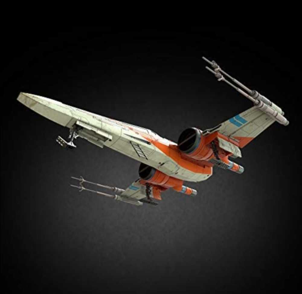 Poe Dameron’s X-Wing Fighter - Kenner / Disney / Hasbro (The Vintage Collection (Vehicles)) action figure collectible [Barcode 630509867172] - Main Image 4
