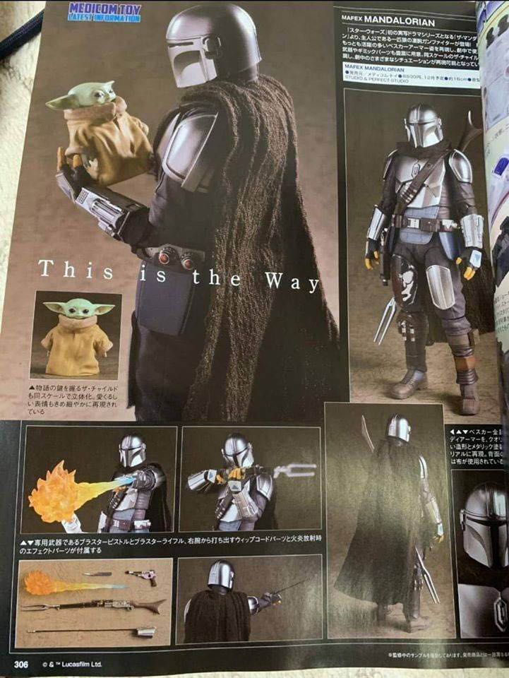 Mafex Mandalorian  action figure collectible - Main Image 2