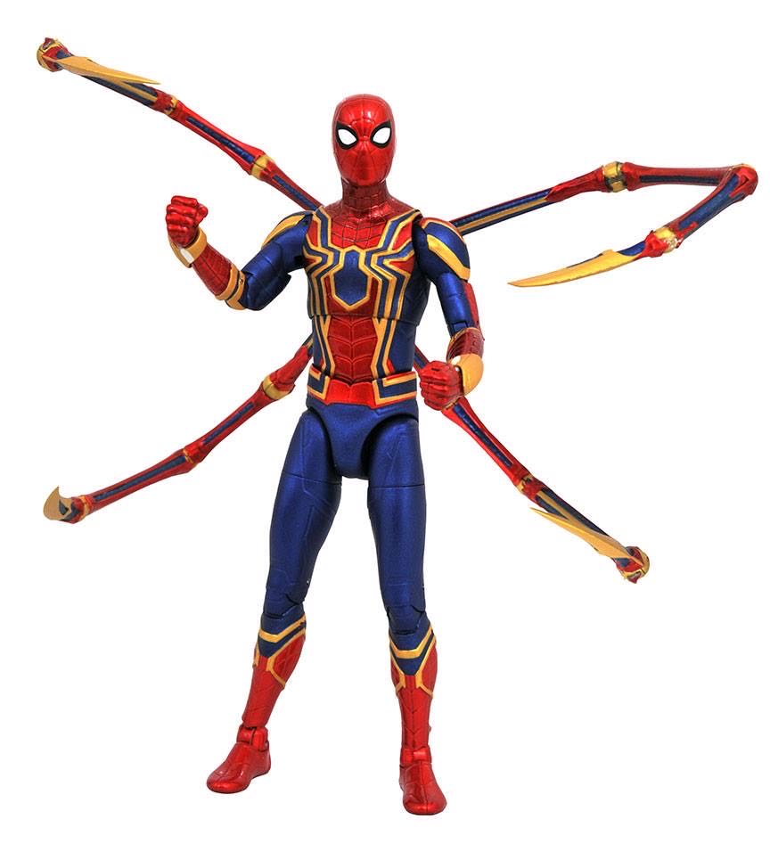 Spider-Man - Peter Parker (Iron Spider - Infinity War) - Marvel (Infinity War) action figure collectible - Main Image 3