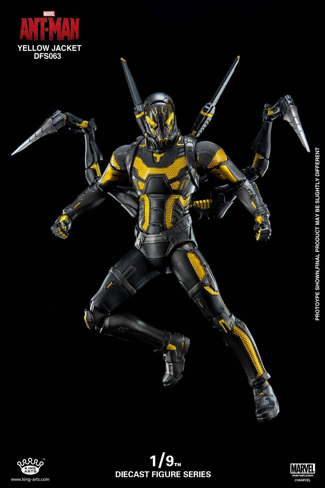 Yellowjacket - Marvel (Ant-Man) action figure collectible - Main Image 2