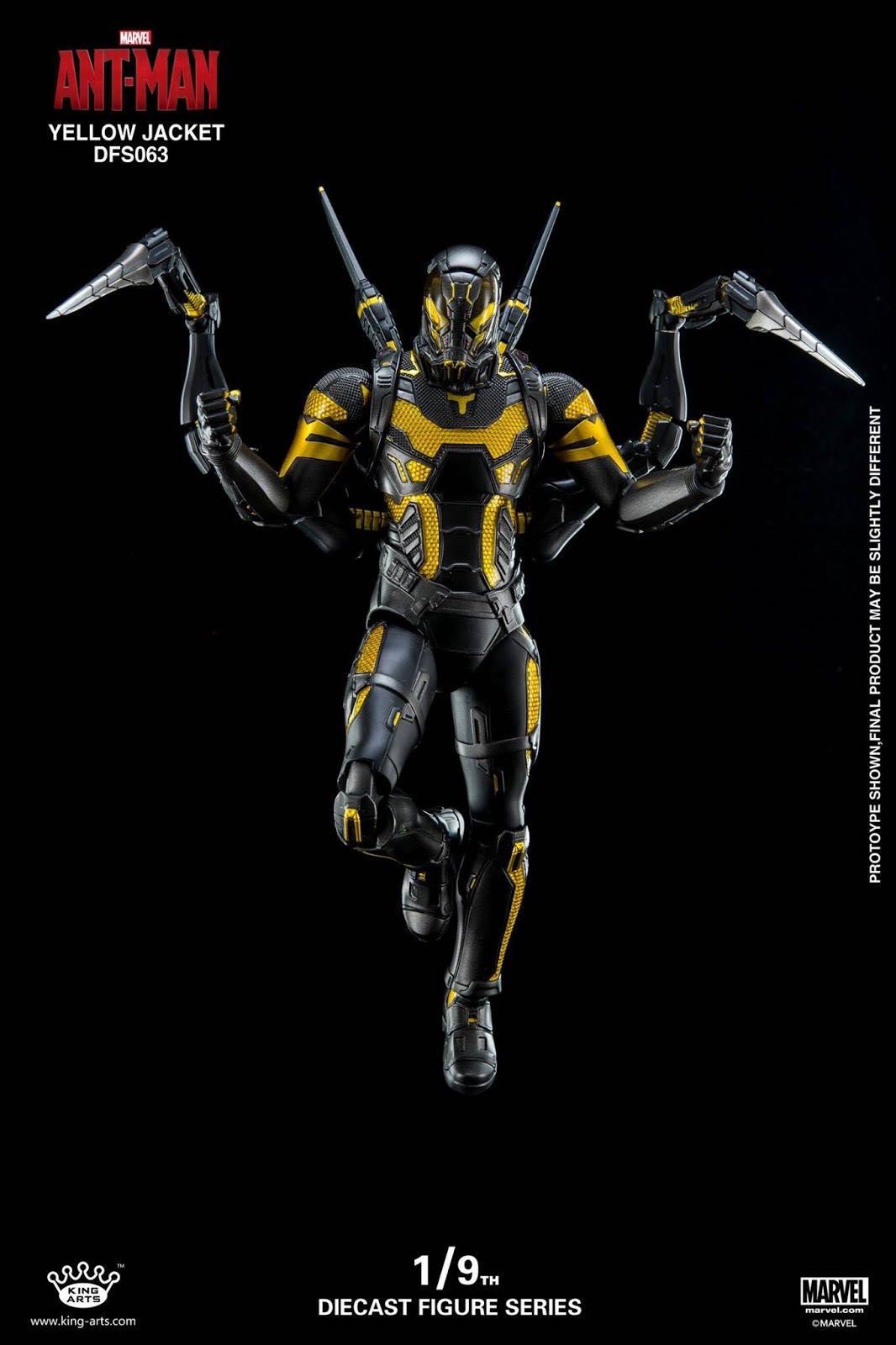 Yellowjacket - Marvel (Ant-Man) action figure collectible - Main Image 3