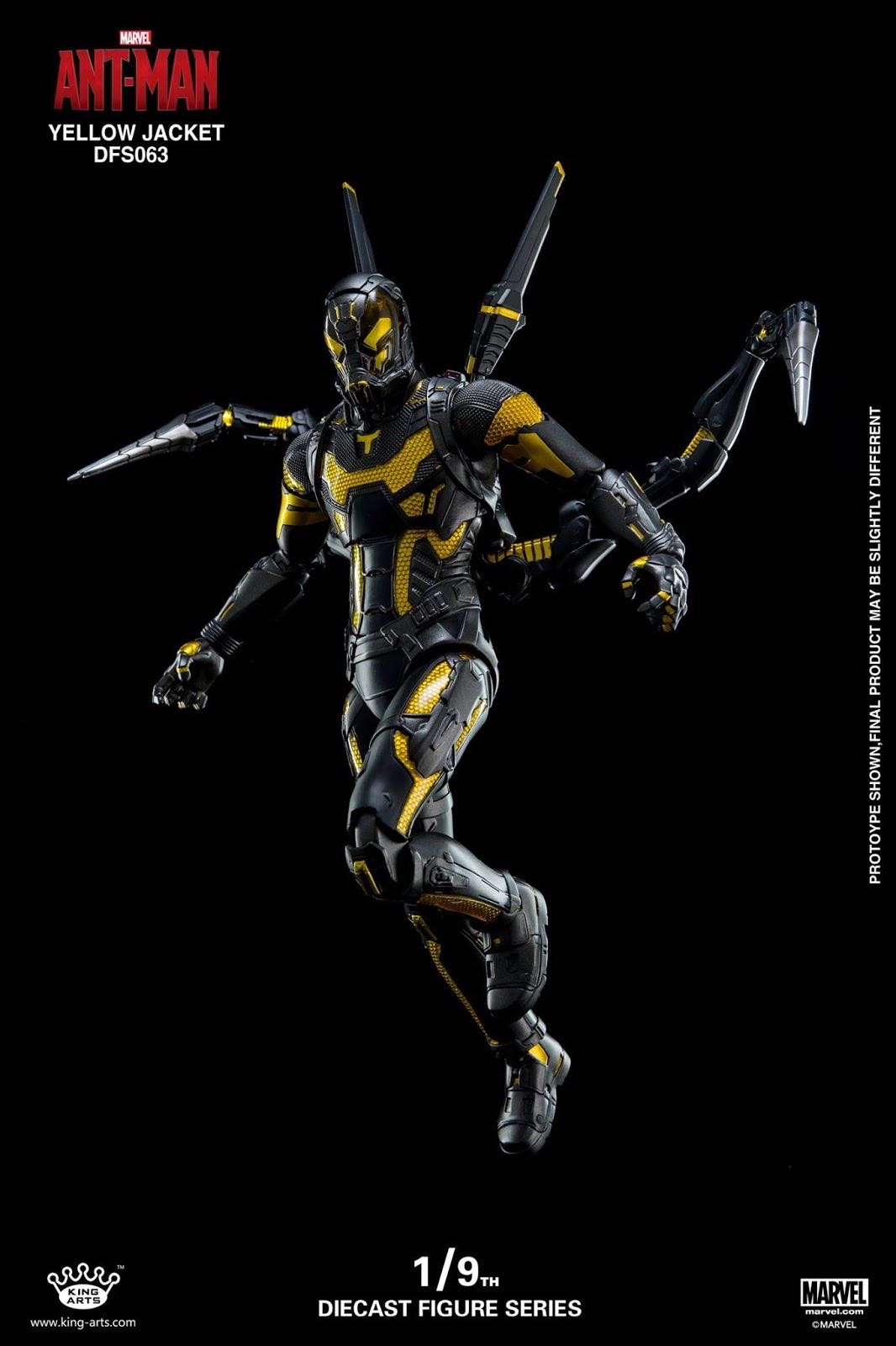 Yellowjacket - Marvel (Ant-Man) action figure collectible - Main Image 4