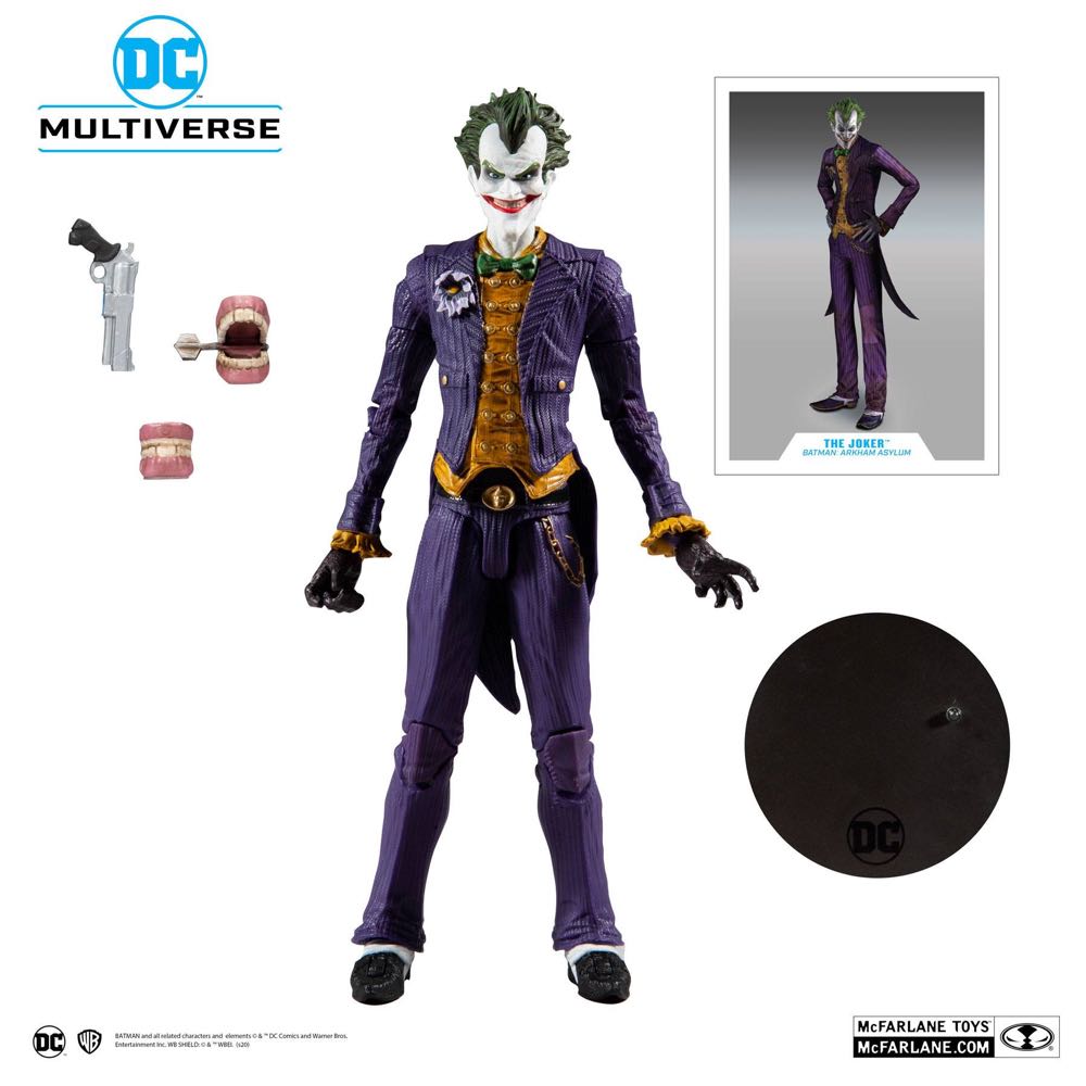 Batman: Joker (White Knight) - McFarlane (DC Multiverse) action figure collectible - Main Image 2
