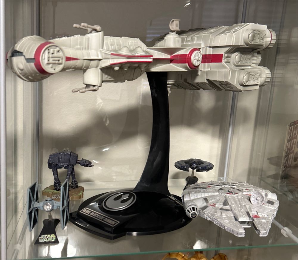 Ship Rebel Blockade Runner (Electronic) - Kenner (Star Wars) action figure collectible [Barcode 076281278445] - Main Image 3