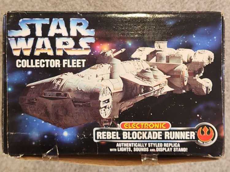 Ship Rebel Blockade Runner (Electronic) - Kenner (Star Wars) action figure collectible [Barcode 076281278445] - Main Image 4