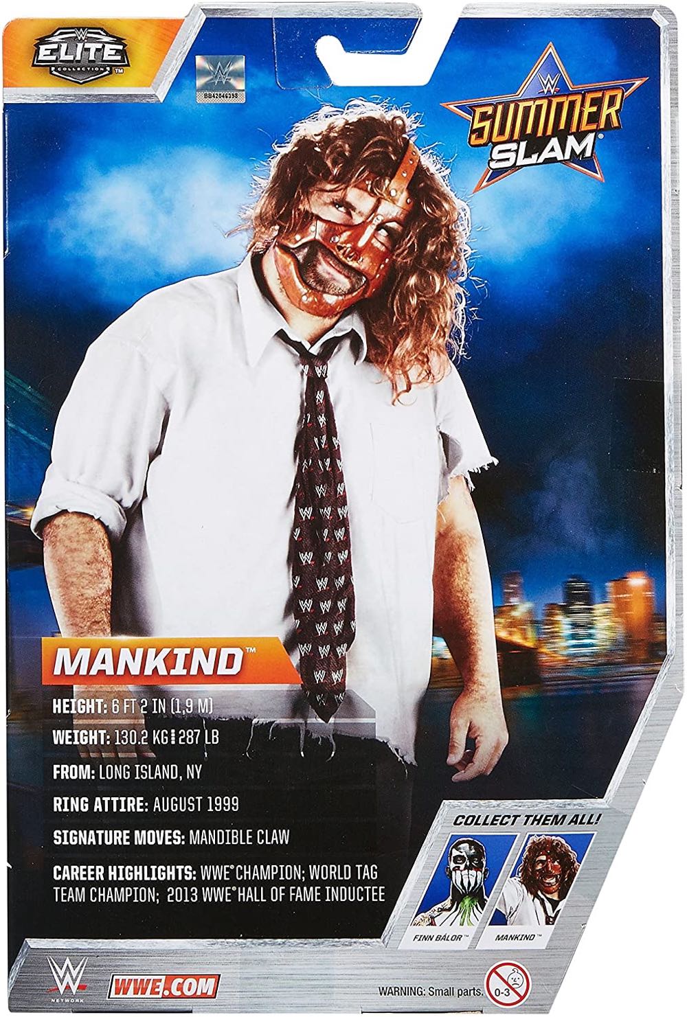 Mankind  - Mattel (WWE Elite Collection) action figure collectible [Barcode 887961397949] - Main Image 3