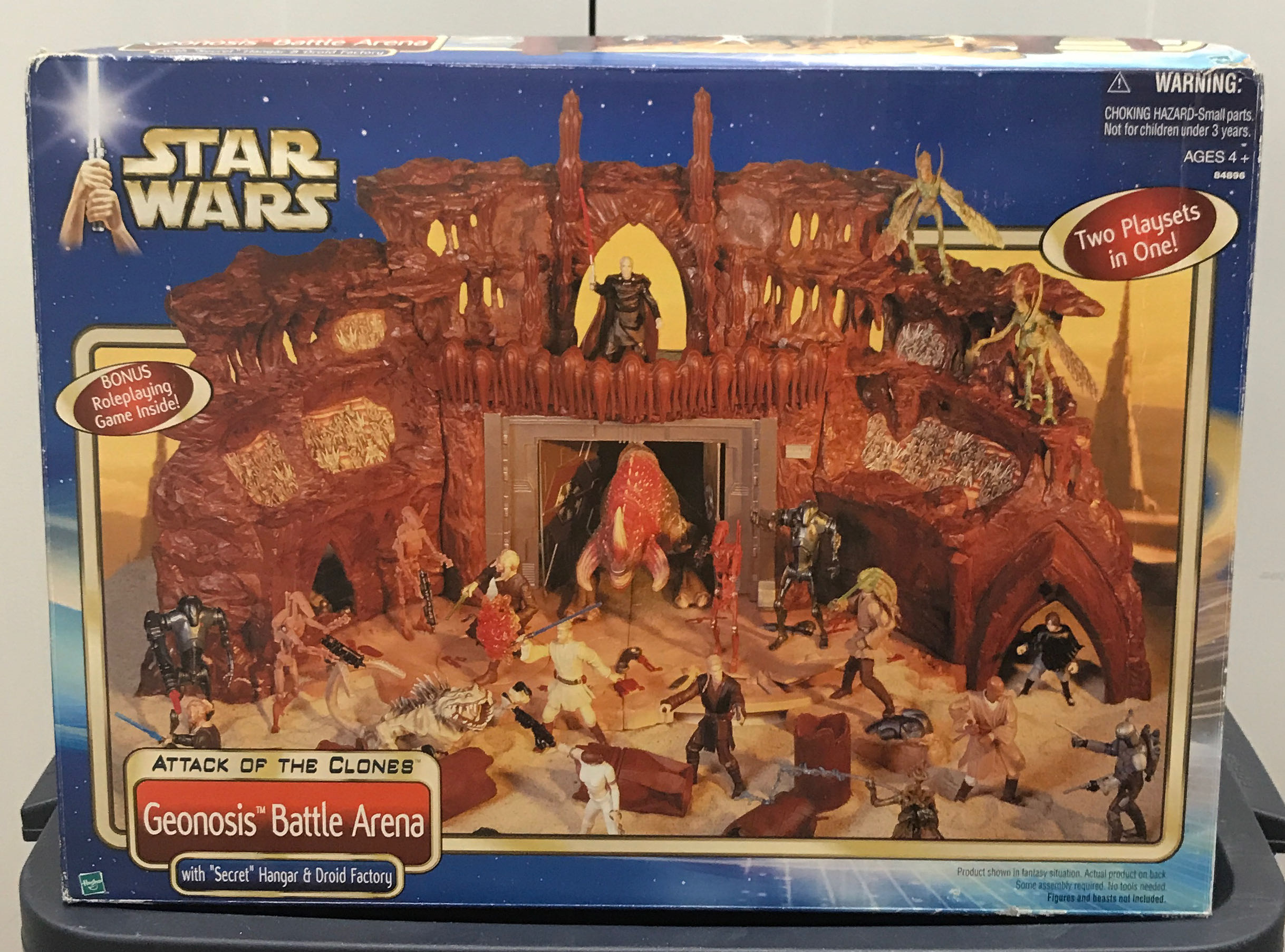 Geonosis Battle Arena Playset - Star Wars (Attack Of The Clones) - Hasbro (Star Wars) action figure collectible [Barcode 076930848968] - Main Image 2