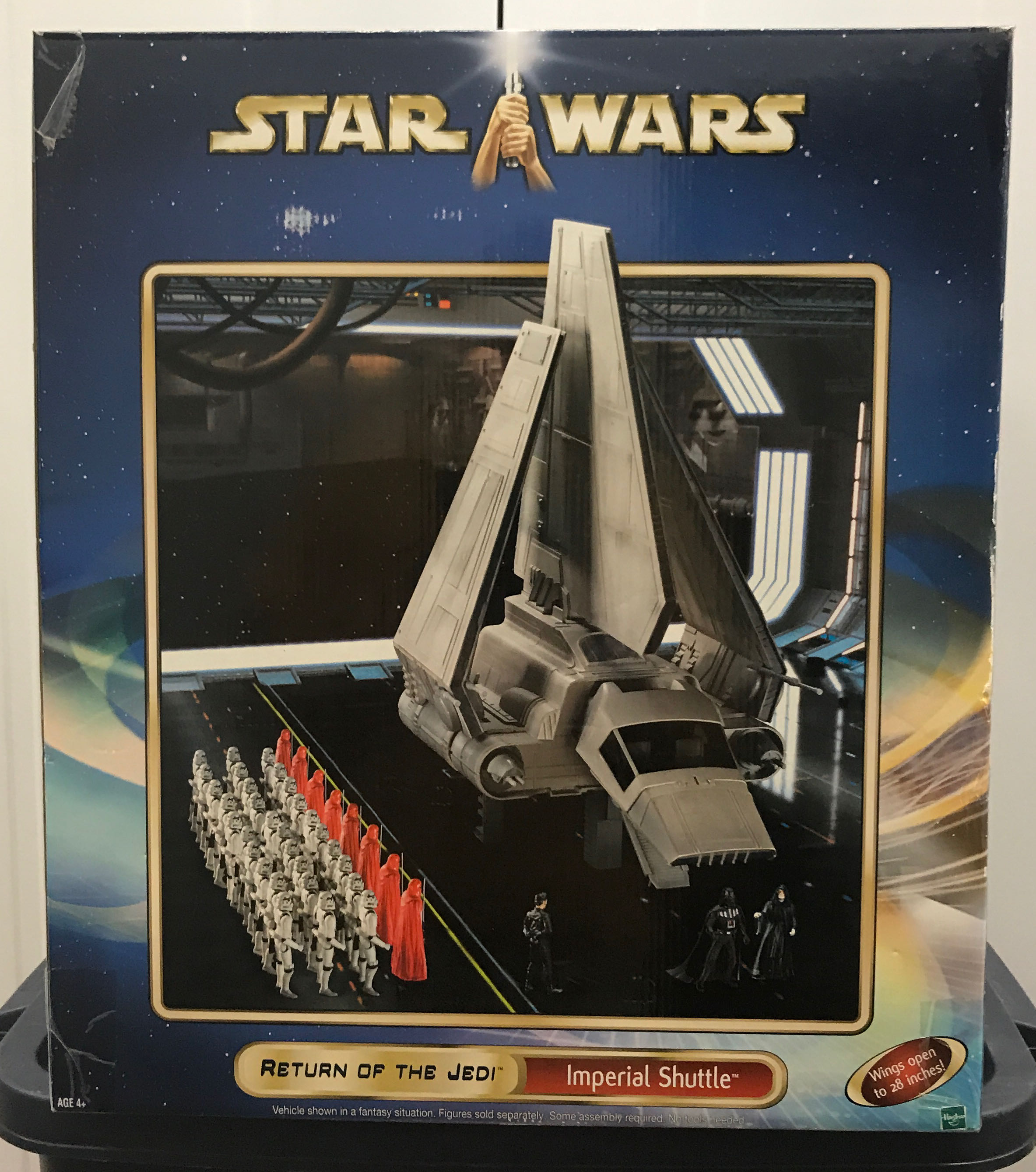 Vehicles Imperial Shuttle (Return Of The Jedi) - Hasbro (2002-2003 Star Wars Saga) action figure collectible [Barcode 076930324875] - Main Image 2