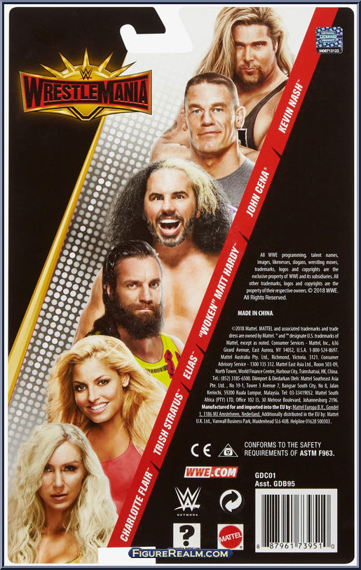 Charlotte Flair - Mattel Wwe (WWE Wrestlemania Series) action figure collectible - Main Image 4