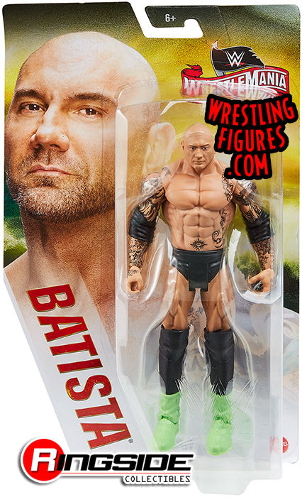 Batista - Mattel Wwe (WWE Wrestlemania Series) action figure collectible - Main Image 1