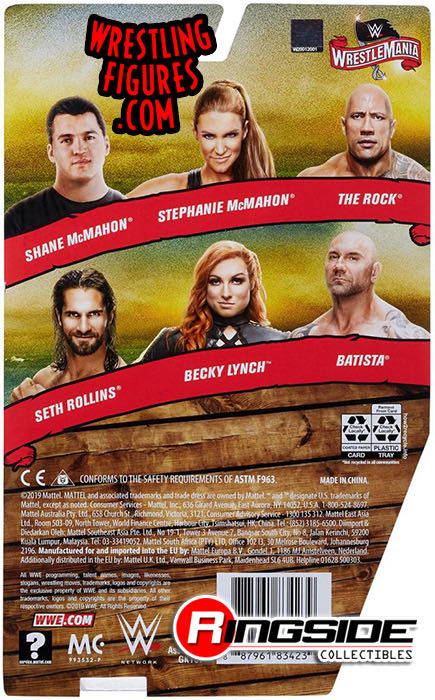 Shane McMahon - Mattel Wwe (WWE Wrestlemania Series) action figure collectible - Main Image 4