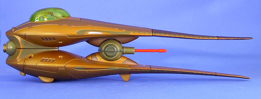 Vehicles Geonosian Starfighter w/ Exclusive Pilot Figure! (Separatist Forces) - Hasbro (2003 The Clone Wars Realistic-Animated) action figure collectible [Barcode 076930849767] - Main Image 3