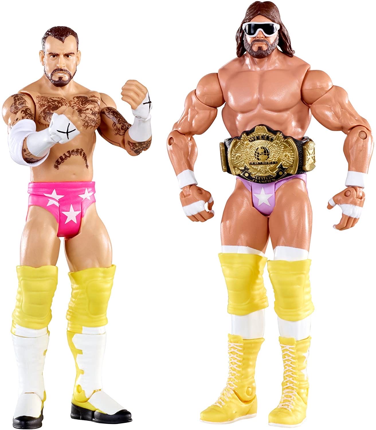 “Macho Man” Randy Savage vs. CM Punk - Mattel WWE (WWE Battle Packs Series 14) action figure collectible - Main Image 2