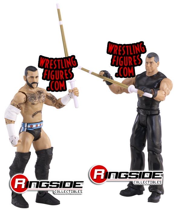 CM Punk vs. Mr. McMahon - Mattel Wwe (WWE Battle Packs Series 23) action figure collectible - Main Image 2