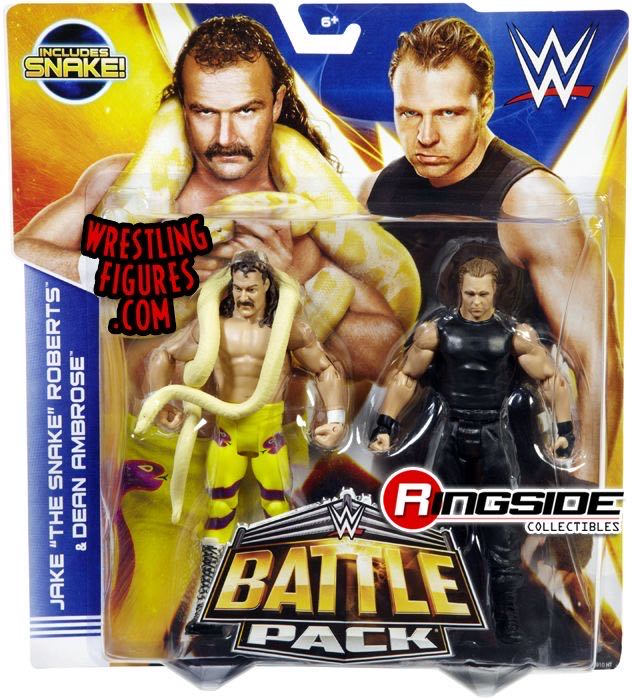Jake “The Snake” Roberts - Mattel Wwe (WWE Battle Packs Series 30) action figure collectible - Main Image 2