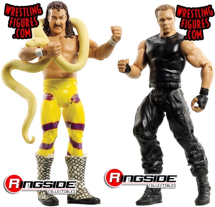 Jake “The Snake” Roberts - Mattel Wwe (WWE Battle Packs Series 30) action figure collectible - Main Image 3
