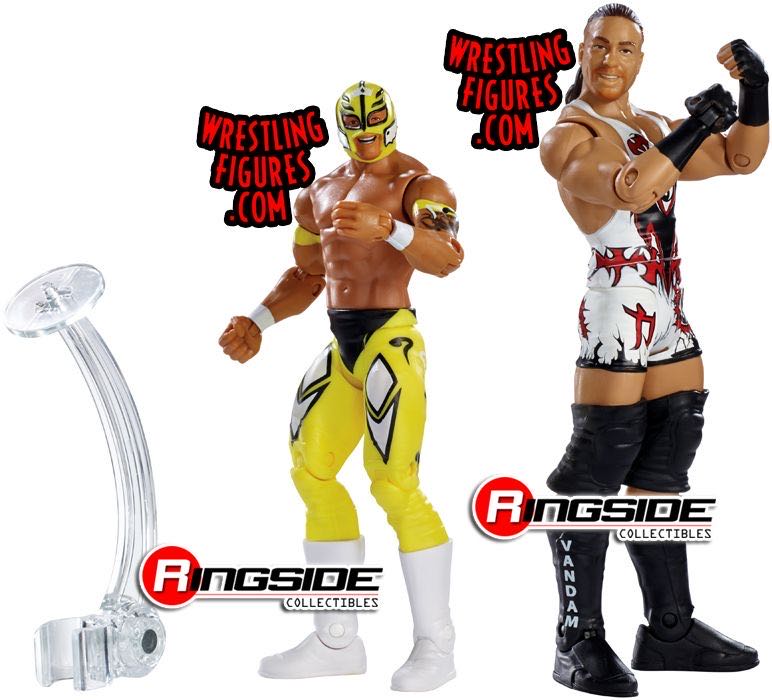 Rey Mysterio & Rob Van Dam - Mattel Wwe (WWE Battle Packs Series 33) action figure collectible - Main Image 2