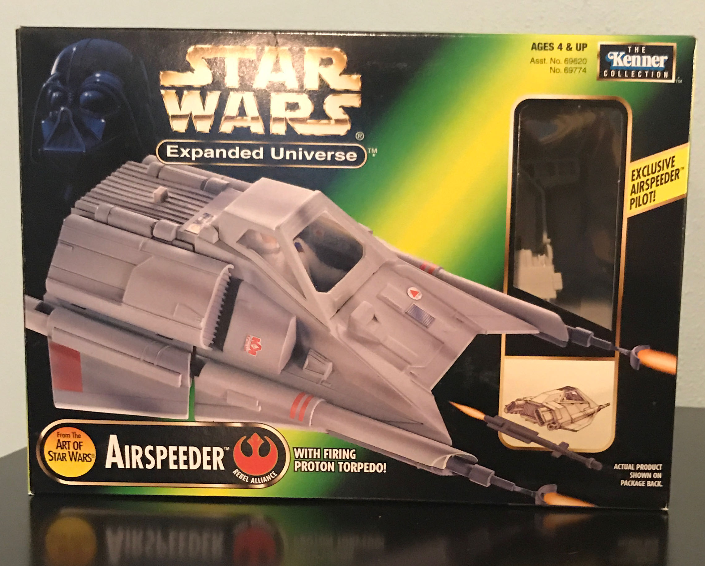 Star Wars Air Speeder - Hasbro (Power Of The Force) (Expanded Universe) action figure collectible [Barcode 076281697741] - Main Image 2