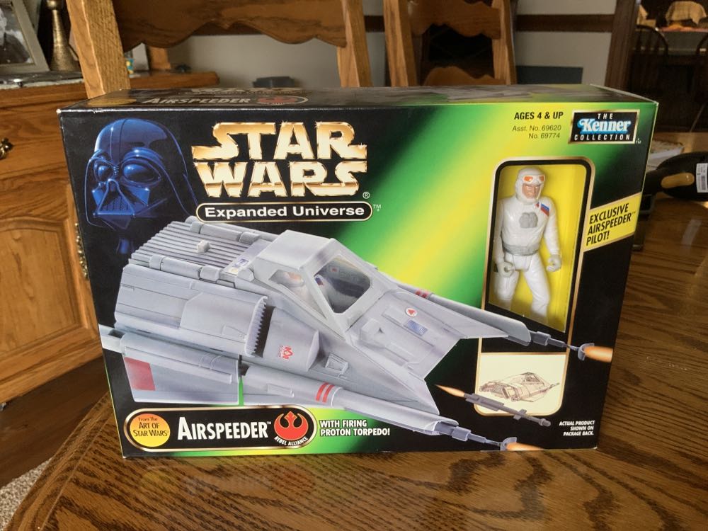Star Wars Air Speeder - Hasbro (Power Of The Force) (Expanded Universe) action figure collectible [Barcode 076281697741] - Main Image 3