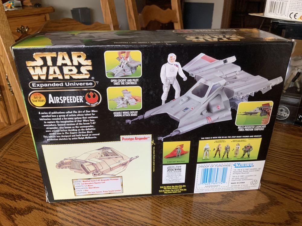 Star Wars Air Speeder - Hasbro (Power Of The Force) (Expanded Universe) action figure collectible [Barcode 076281697741] - Main Image 4