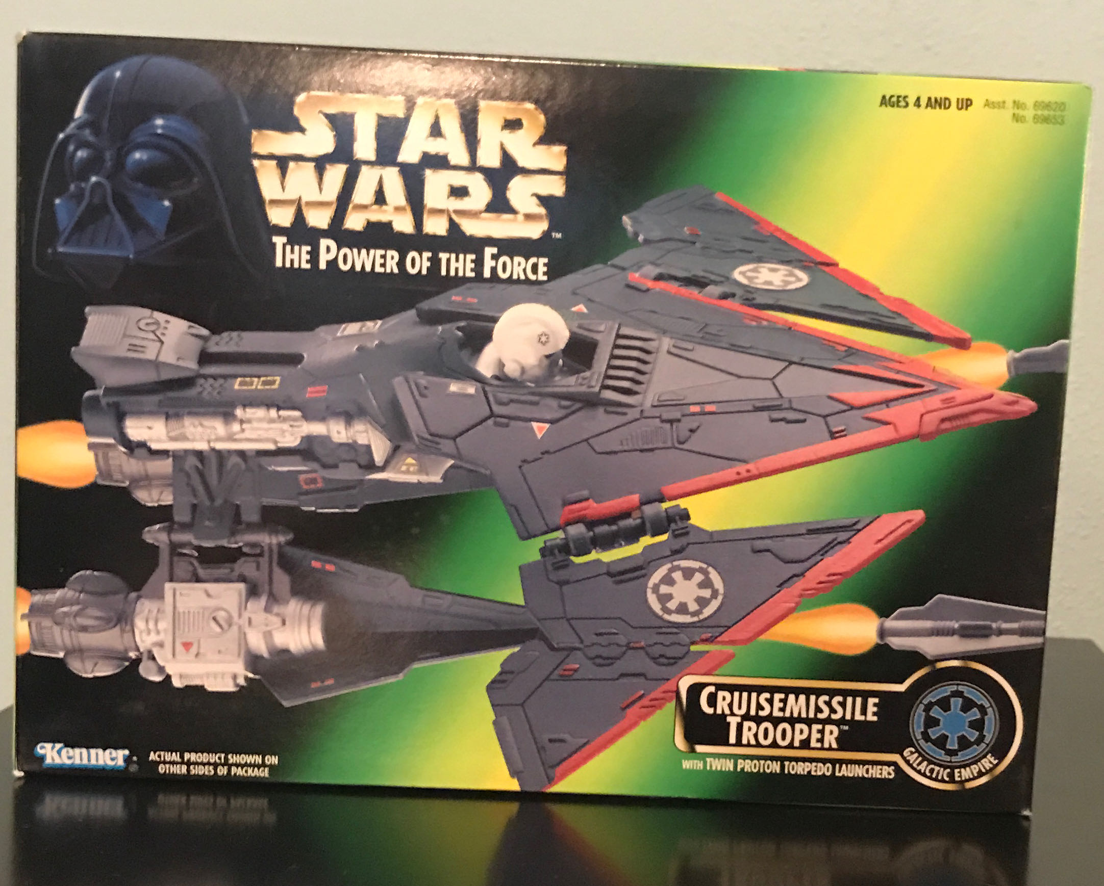 Cruisemissile Trooper - Hasbo / Kenner (Star Wars The Power Of The Force) action figure collectible [Barcode 076281696539] - Main Image 2