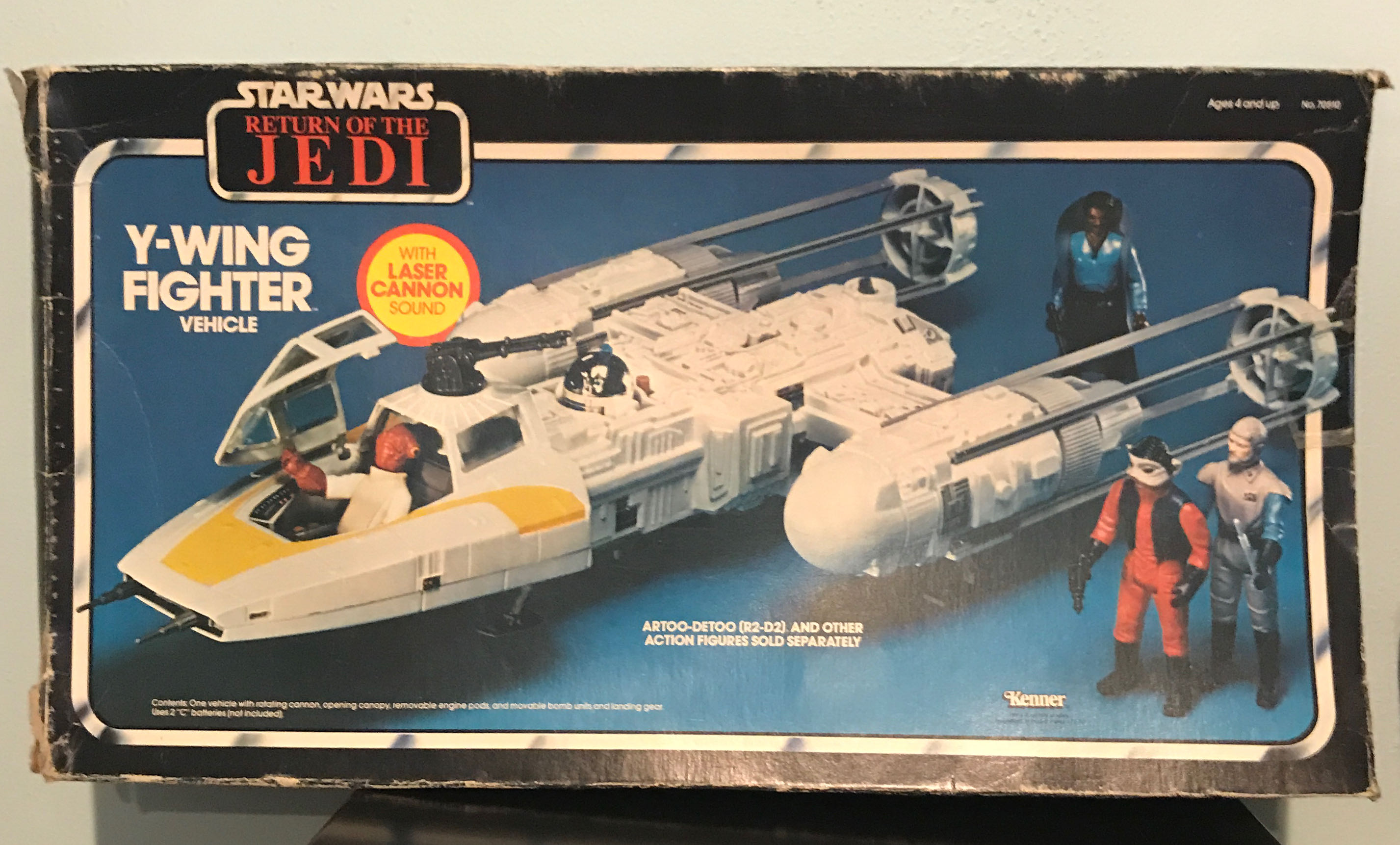 Y-Wing Fighter Vehicle - Kenner (Vehicle) action figure collectible [Barcode 076281705101] - Main Image 2
