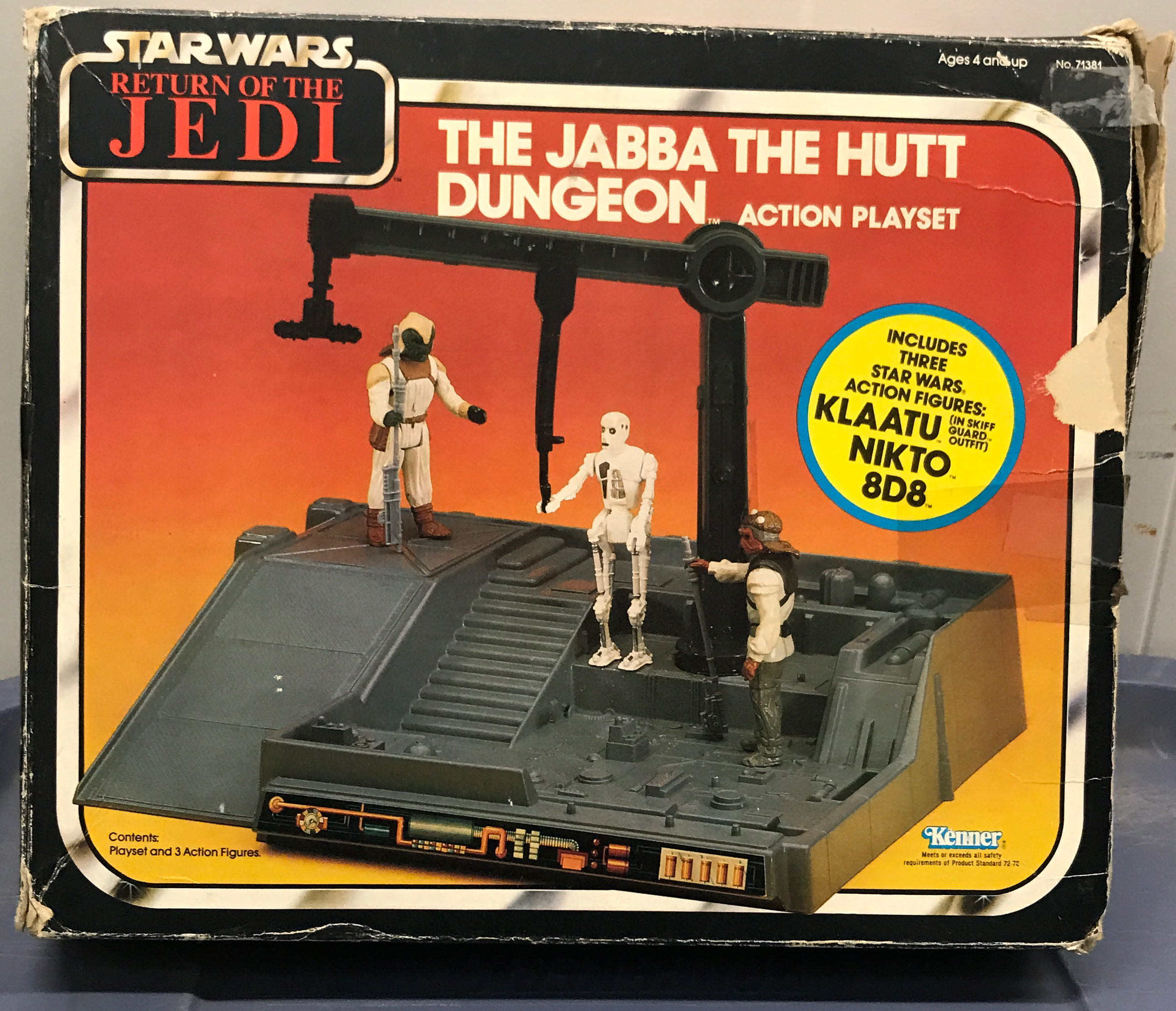 Jabba The Hutt Dungeon Action Playset  (Playset) action figure collectible [Barcode 076281713816] - Main Image 2