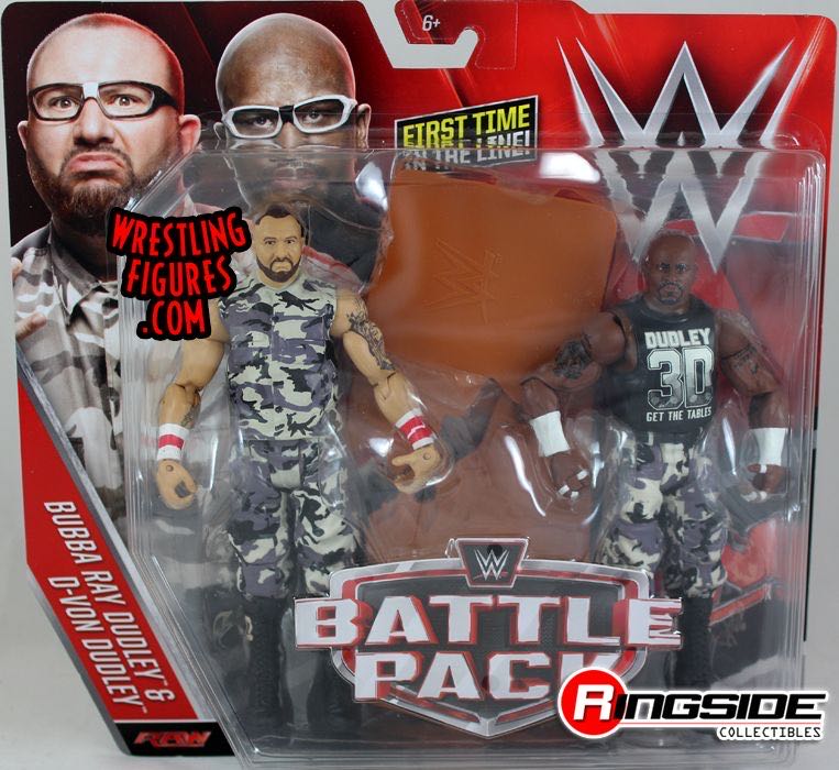 Dudley Boyz - Mattel Wwe (WWE Battle Packs Series 41) action figure collectible - Main Image 1