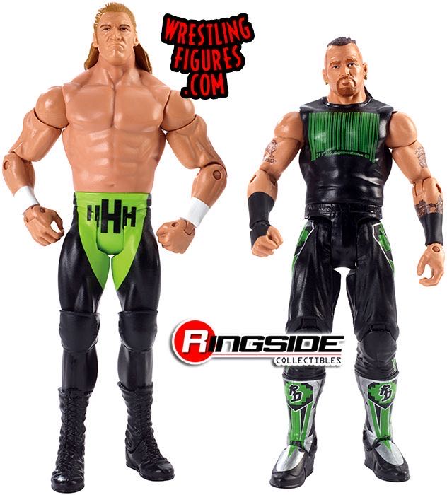 Triple H & Road Dogg - Mattel Wwe (WWE Battle Packs Series 45) action figure collectible - Main Image 2