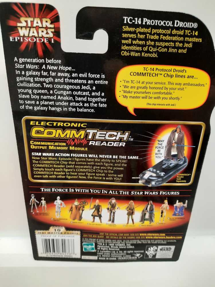 TC-14 Protocol Droid With Serving Tray - Hasbro (Star Wars) action figure collectible [Barcode 076930842768] - Main Image 2