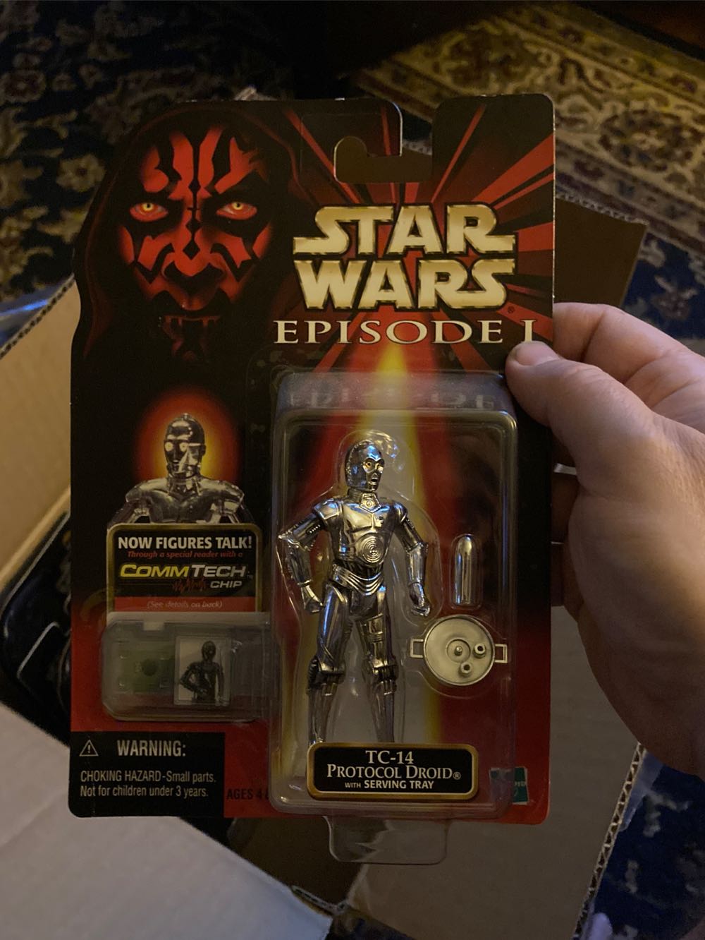 TC-14 Protocol Droid With Serving Tray - Hasbro (Star Wars) action figure collectible [Barcode 076930842768] - Main Image 4