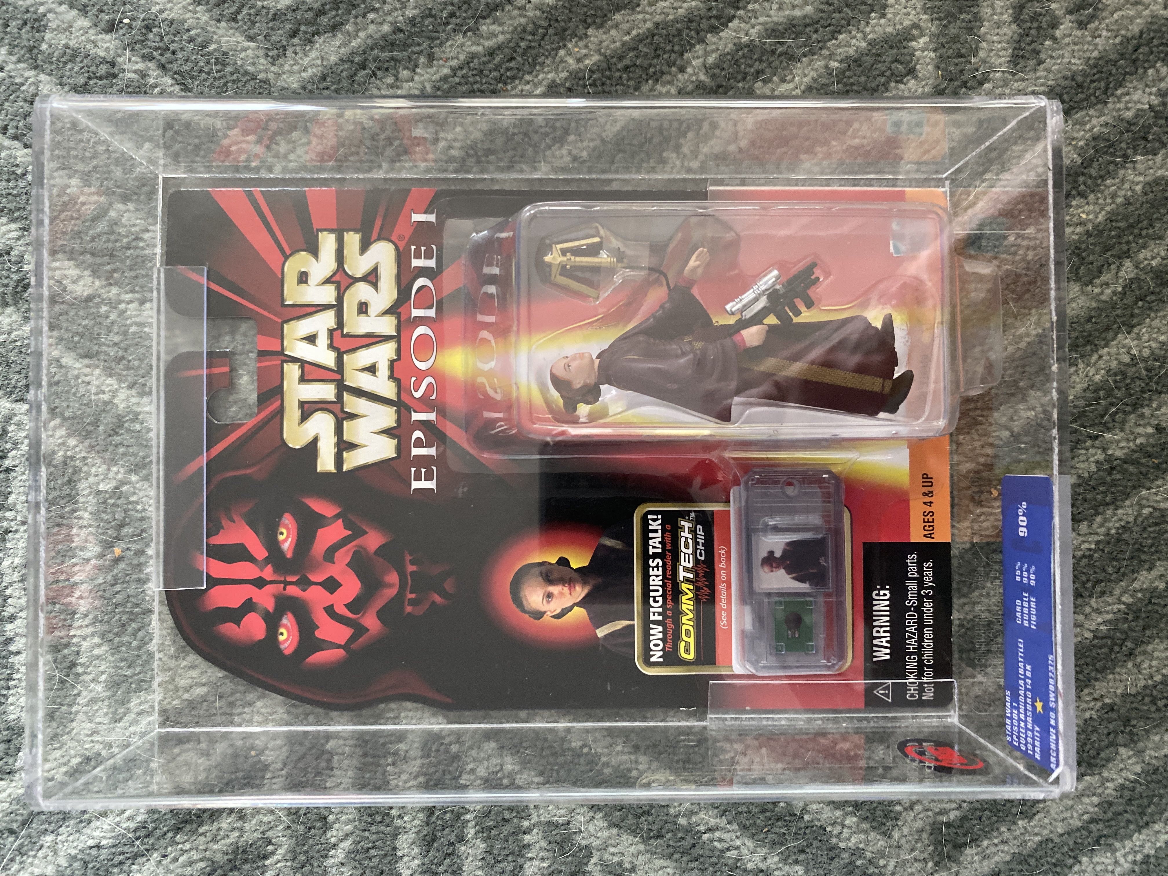 Queen Amidala (Battle) - Hasbro (Star Wars: Episode 1: 3”) action figure collectible [Barcode 076930842737] - Main Image 2