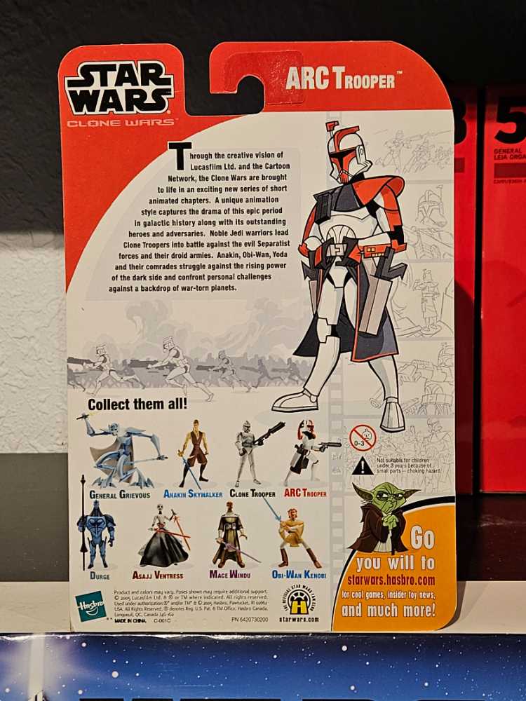 ARC Trooper - Hasbro (The Clone Wars - Animated) action figure collectible [Barcode 653569031659] - Main Image 4