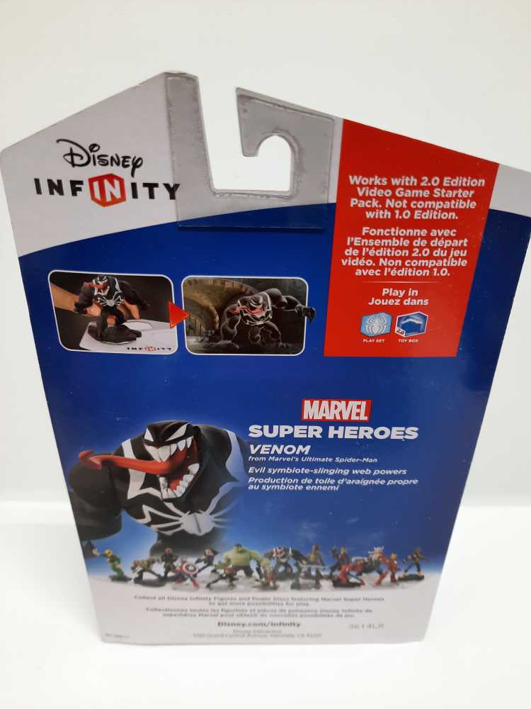 Disney Infinity 2.0 Venom  (Disney Infinity: 4”) action figure collectible [Barcode 712725025755] - Main Image 2