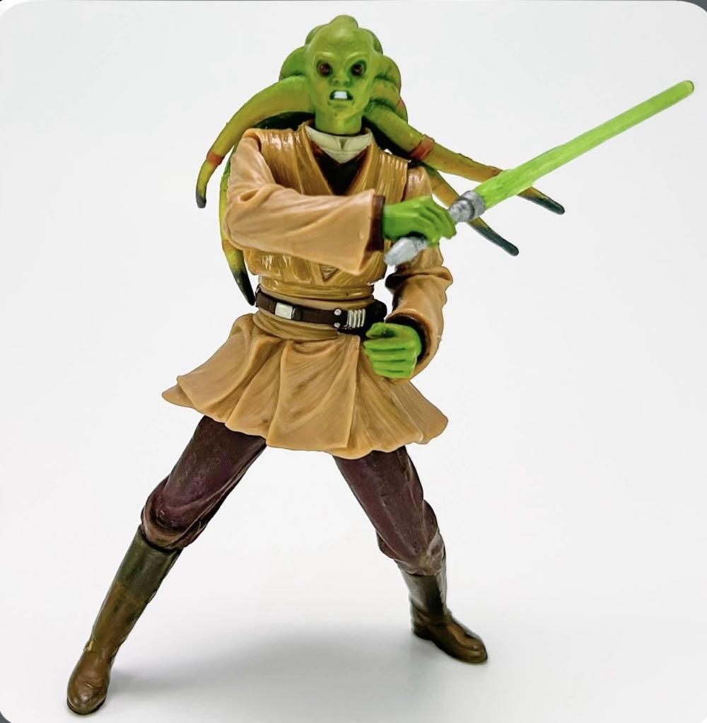 Kit Fisto (Jedi Master) - Hasbro (Star Wars: Saga) action figure collectible [Barcode 076930848586] - Main Image 4