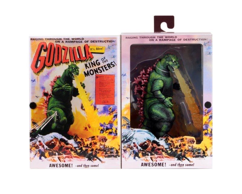Godzilla 1956 Poster Version Godzilla - Neca/Reel Toys (Godzilla) action figure collectible [Barcode 634482428863] - Main Image 3