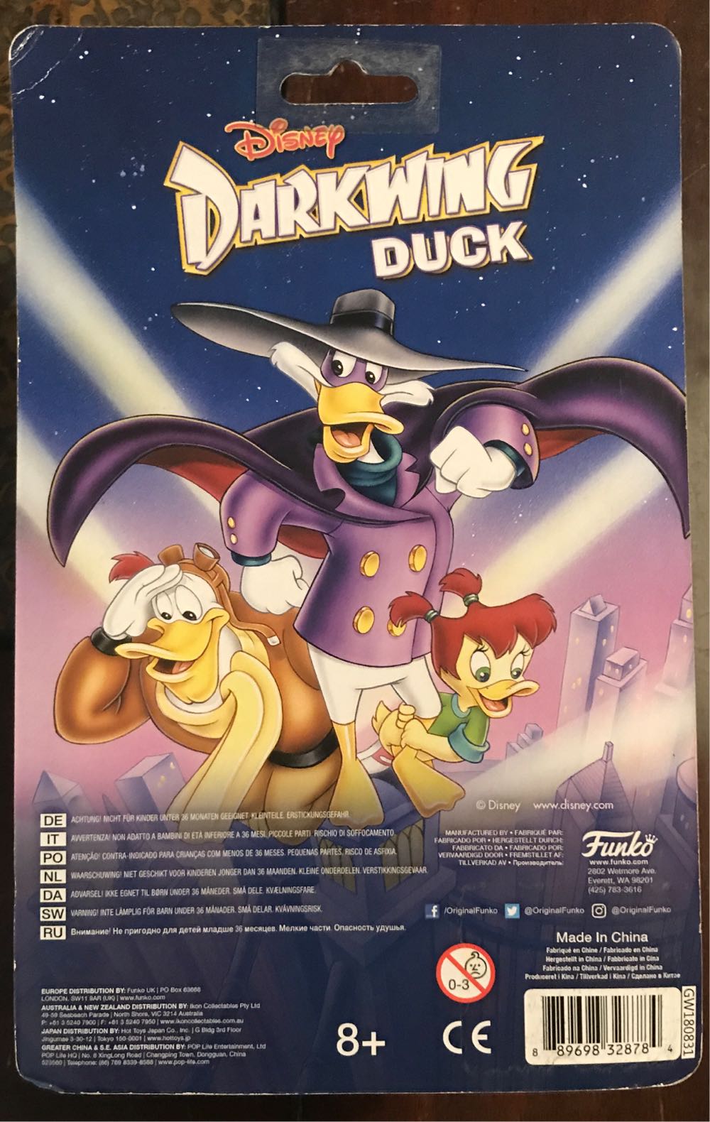 Launchpad - Funko (Darkwing Duck) action figure collectible [Barcode 889698328784] - Main Image 2
